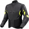 Textilní bunda REBELHORN HIKER IV BLACK/ANTHRACITE/FLUO YELLOW XS