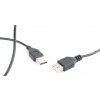 Gembird USB 2.0 extension cable, 0.75 m, black