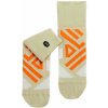 On Running ponožky Performance Mid Sock haze flame Velikost: 40-41