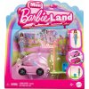 Barbie Mini BarbieLand Kabriolet - Autíčko a mini bábika, Set 4+ HYF42