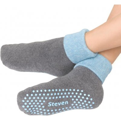 Safety line Detské protišmykové ponožky lososová