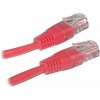 XtendLan PK-UTP6-010-RED Patch Cat5E, UTP, 1m, červený