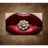 Obraz - Diamant v ústach 90x60cm