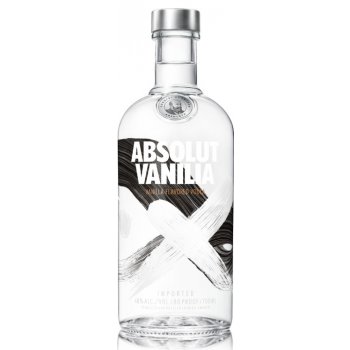 Absolut Vanilia 38% 0,7 l (čistá fľaša)