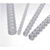Eurosupplies plastové chrbty A4 19 mm biele 100 ks