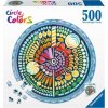 Ravensburger Okrúhle puzzle Kruh farieb: Sladkosti 500 dielikov
