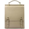 Luka 19-66 DOLLARO béžový dámsky batoh z hovädzej kože 27 x 34 x 9 cm
