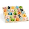 Bigjigs Toys Dřevěné puzzle malá písmena - abc