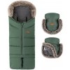Petite & Mars Set zimný fusak Arctic 4v1 + rukavice na kočík Furry Veritable Khaki