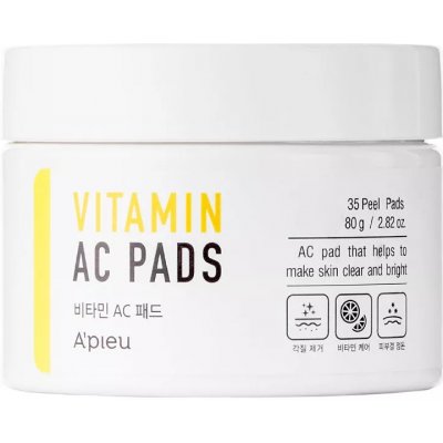 A'pieu Vitamin AC Pads vyživujúce pleťové tampóny s vitamínmi 35 ks
