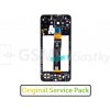 LCD displej + Dotykové sklo + Rám Samsung Galaxy A13, A135F, A136, A137F- Originál Farba: čierna - A136