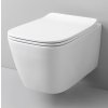 Art Ceram A16 wc misa závesné bez oplachovacieho kruhu biela matná ASV00305;00