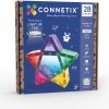 Magnetická stavebnica CONNETIX - svietiaca Light Star Pack 28 kusov