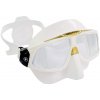 Aqualung Potápačská maska na freediving SPHERA X biela/čierna/zlatá GOWHMBL