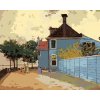 ZUTY Maľovanie podľa čísel - MODRÝ DOM V ZAANDAME (CLAUDE MONET) Rámovanie: vypnuté plátno na rám, Rozmer: 40x50 cm