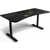 AROZZI herný stôl ARENA Gaming Desk Black Gold