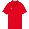 Dámske polo tričko Puma, TEAMGOAL CASUALS POLO W Červená,Biela M