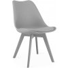 Jedálenská stolička MARK s podsedákom - sivá