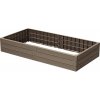 Vyvýšený záhon Base Woody Prosperplast IBWR-7587U 149,2 cm plastový hnedý