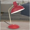 | Orion - Stolová lampa FEDRA 1xE14/40W/230V červená/mosadz | LA 4-1190 rot/Patina
