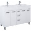 Elita Sunn umývadlo so skrinkou 121.2 cm biela RE169196008060