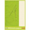 Milimetrový papier Herlitz A4 80g 25 listov