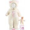 Llorens M14-208 obleček pro panenku miminko NEW BORN velikosti 40-42 cm
