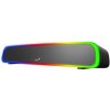 Genius SoundBar 200BT 31730045400, 2.0, 4W, černý, regulace hlasitosti, podsvícené, 3,5 mm jack/ bluetooth, 120Hz-20kHz
