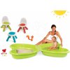 Smoby pieskovisko pre deti Motýľ a detský stôl Piknik so stoličkami KidChair 310143-3 zelené