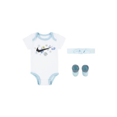 Nike floral girls pc mini me set NN Biela