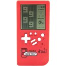 Teddies Digitálna hra Padajúce kocky hlavolam plast 14x7cm červená na batérie so zvukom v krabičke 7 5x14 5