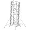 Krause Hliníkové pojazdné lešenie Protec XXL 7,3 m
