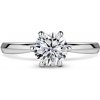 Minerva | Zásnubný prsteň so stredovým diamantom 1.000ct, biele zlato 58