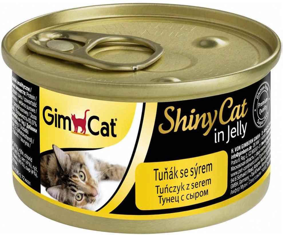 GimCat ShinyCat tuniak syr 70 g