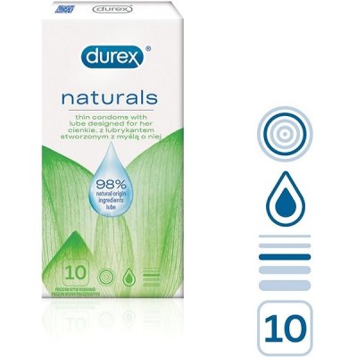 DUREX Naturals, 10 ks