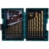 Makita D-67527 sada vrtáků do kovu HSS-TiN 19ks