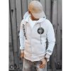 Pánska mikina so zipsom camel (bx5452) XL