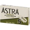 Astra klasické žiletky na holenie Superior Platinum 5 ks