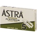 Astra Superior Platinum Double Edge žiletky 5 ks