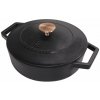 BERLINGERHAUS Pekáč liatinový s pokrievkou 26 cm Black Rose Collection BERLINGERHAUS BH-6493 (BH-6493)