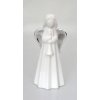 Anjel: s trúbkou, porcelánový - 22,5 cm - 3456