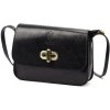 Kožená kabelka Florence čierna KZ57380