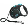 Vodítko Flexi Black Design páska S modrej 5m
