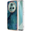 Gumený kryt Marble na Honor Magic5 Pro - Zelená