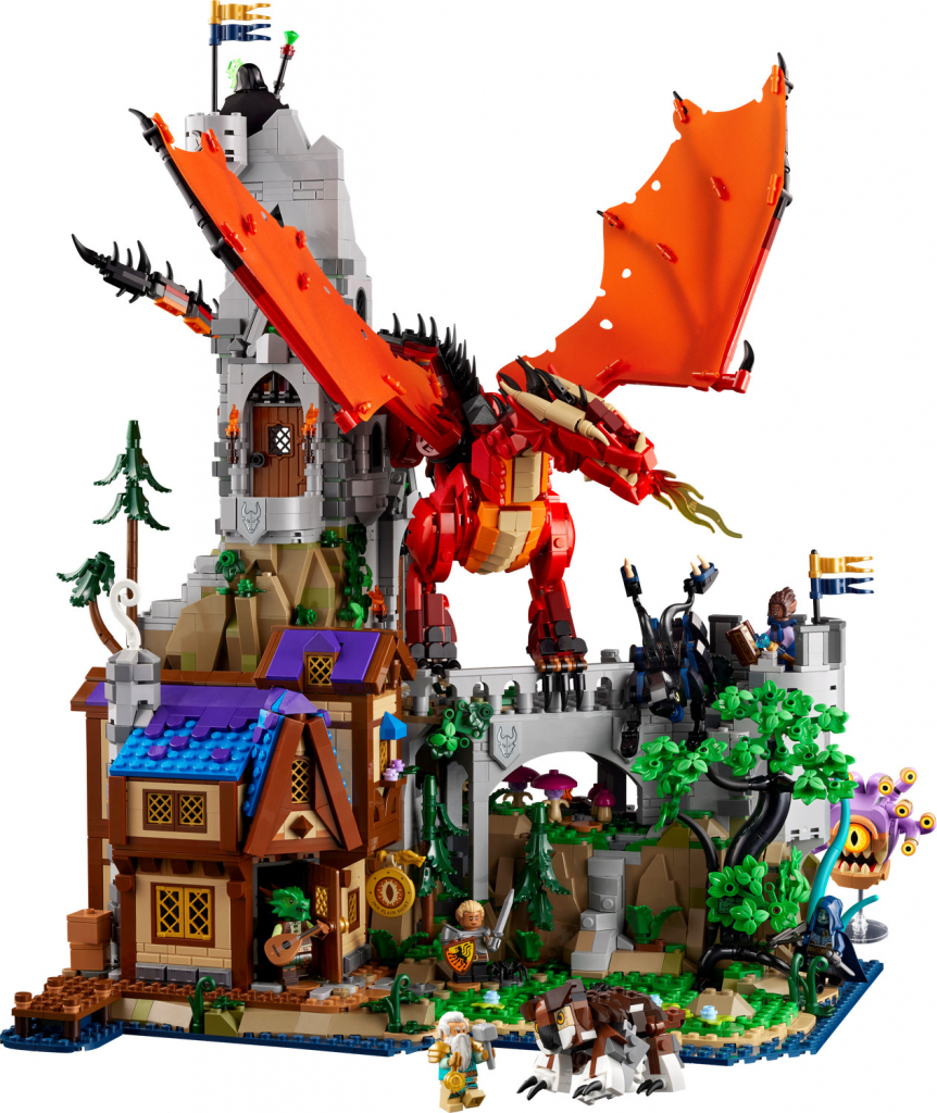 LEGO® Ideas 21348 Dungeons & Dragons: Príbeh Červeného draka