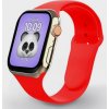 SWISSTEN silikonový řemínek pro Apple Watch 42-44 mm červená 46000112