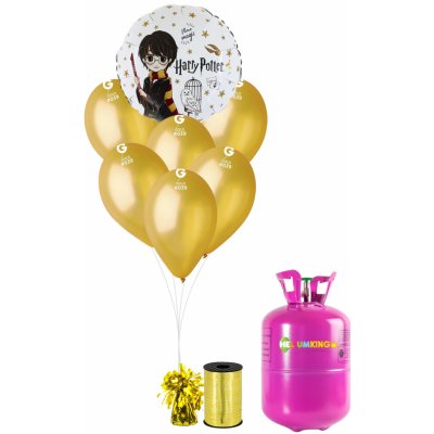 HeliumKing Hélium párty set Harry Potter zlatý