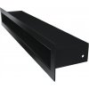 Ventilačná mriežka tunel Kratki Tunel 6x40 cm čierna