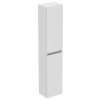 Ideal Standard Eurovit+ - Vysoká skrinka, 150x30x24 cm, 2 dvierka, pánty L/P, lesklá biela R0268WG