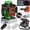 LASEROVÁ vodováha LASER KRÍŽOVÁ 4D PLOŠTINA 360° SADA + DOPLNKY